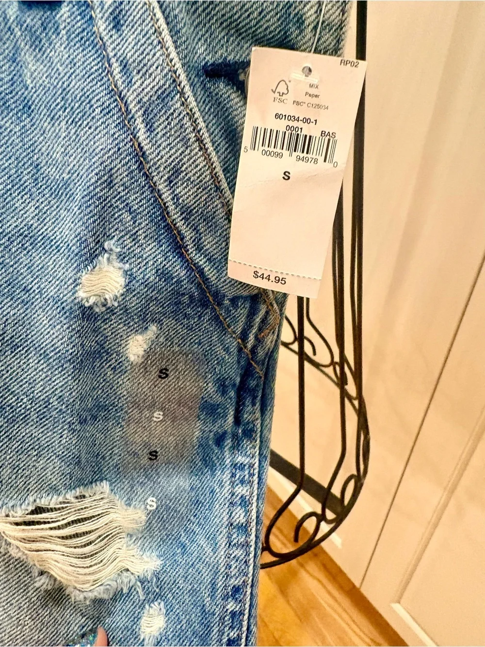 GAP Kids Light Blue Denim Overall Dress